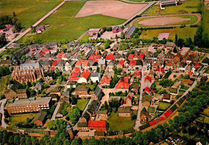 Kranenburg Niederrhein Fliegeraufnahme