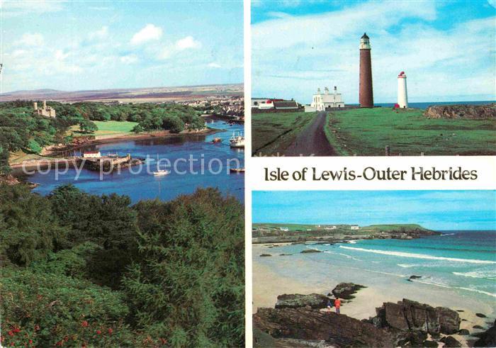 Hebrides Osle of Lewis Leuchttuerme Strand
