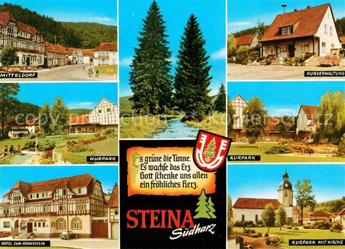 Steina Suedharz Kurverwaltung Kurpark Hotel zum Roemerstein Mitteldorf