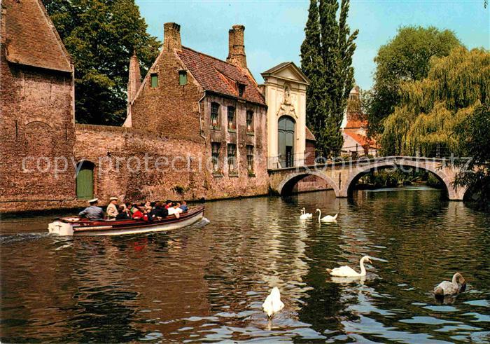 BRUGGE Bruges Belgie Ingangspoort vant Begijnhof