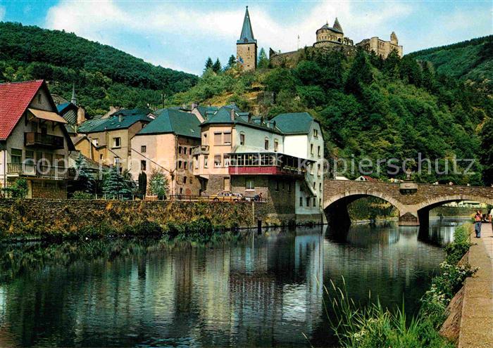 Vianden Chateau Hockelstour en Pont de L Our
