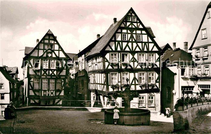WETZLAR Lahn Hessen Kornmarkt Fachwerk