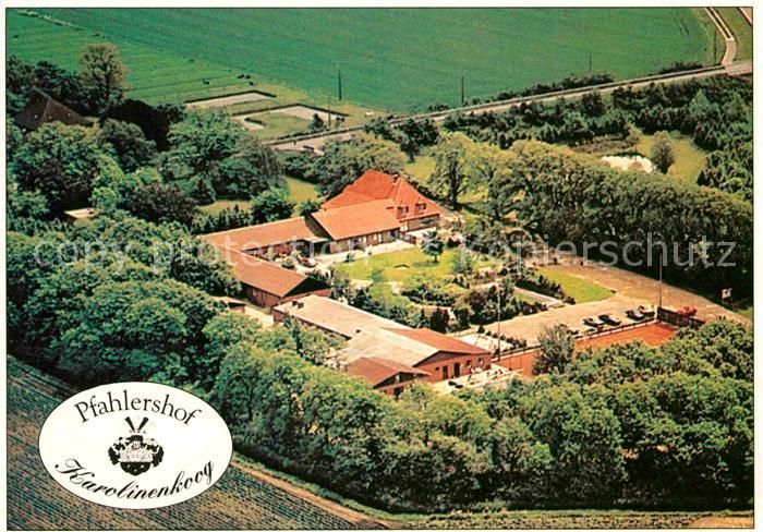 Karolinenkoog Pfahlershof Fliegeraufnahme