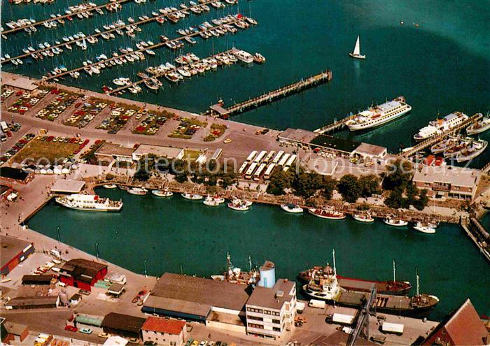 Heiligenhafen Ostseebad Fliegeraufnahme Hafen