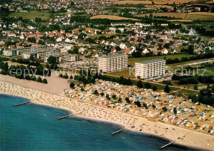 Groemitz Ostseebad Fliegeraufnahme Strand