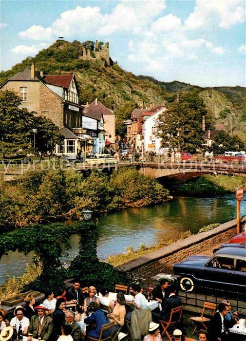 Altenahr Ahrpartie Bmit Burg