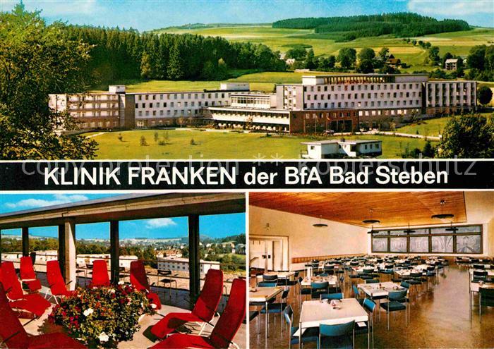 Bad Steben Klinik Franken Kurklinik Cafeteria Restaurant Terrasse