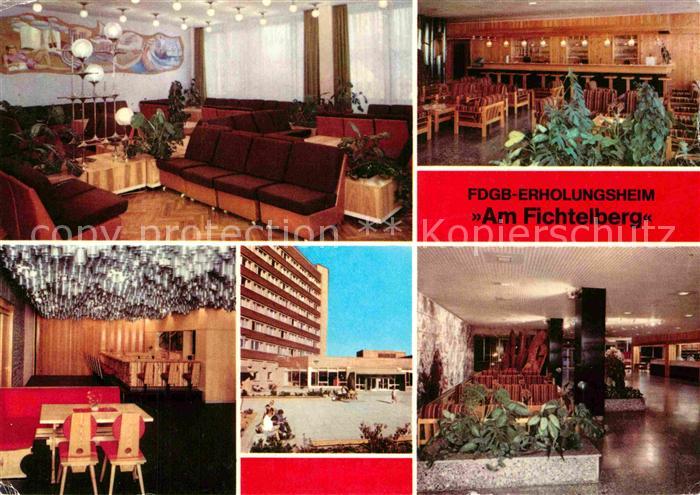 Oberwiesenthal Erzgebirge FDGB Erholungsheim Am Fichtelberg