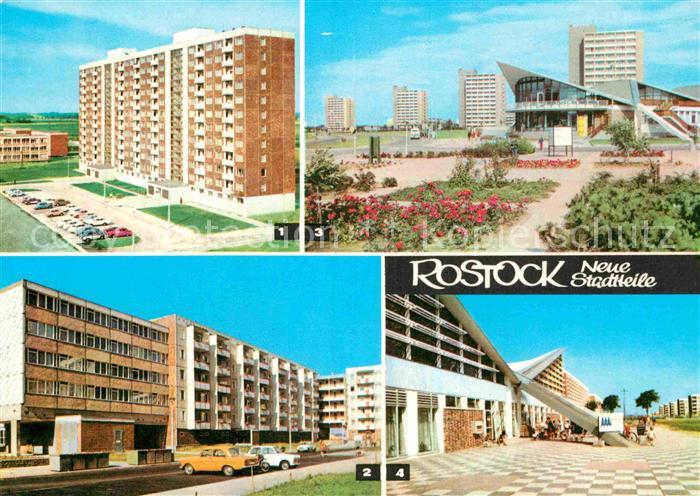 ROSTOCK  CITY Neue Stadtteile Luetten Klein Evershagen Suedstadt