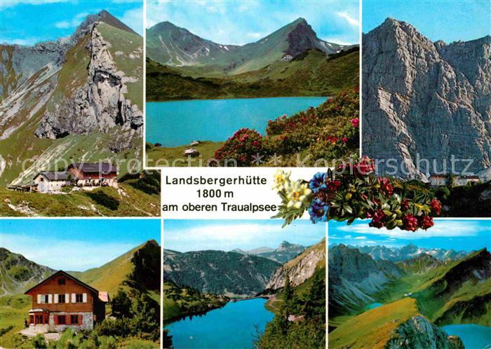 Traualpsee Landsbergerhuette Bergsee Alpenpanorama