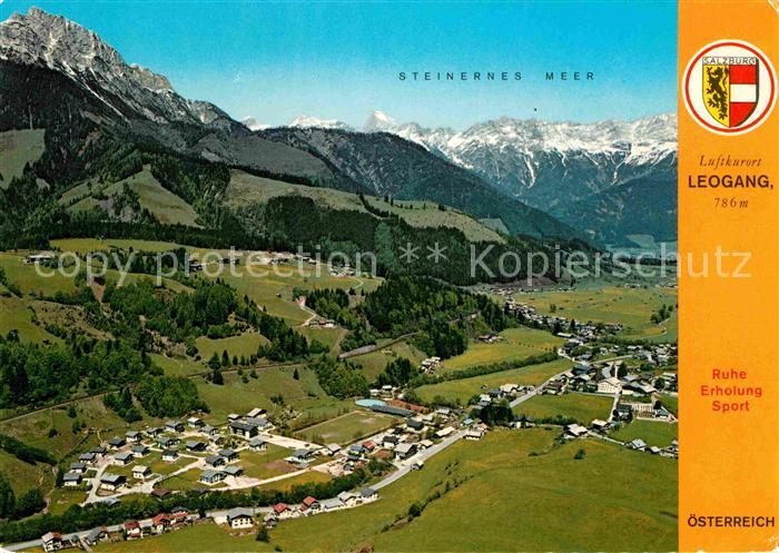 Leogang Hoehenluftkurort zwischen Leoganger Steinbergen und Kitzbueheler Alpen S
