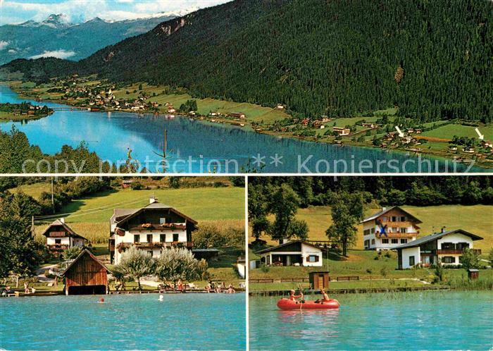 Techendorf Weissensee Obergasserhof Pension Bergblick Alpenpanorama