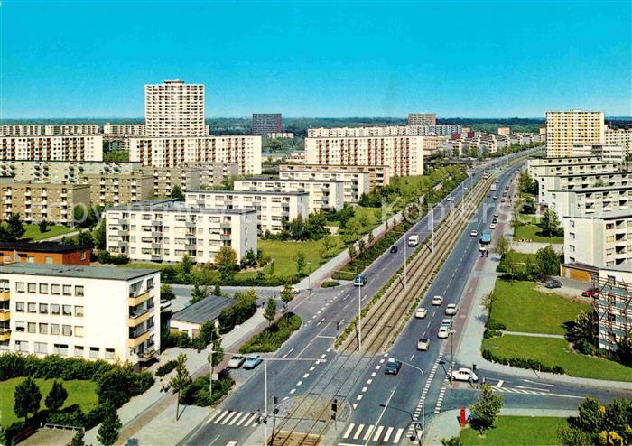 BREMEN  CITY Neue Vahr Wohnblocks Hochhaeuser