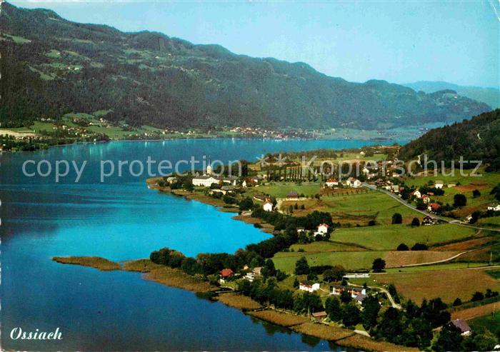 Ossiach Fliegeraufnahme