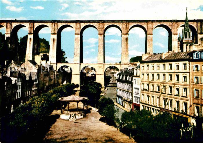 Morlaix Place des otages Viaduc