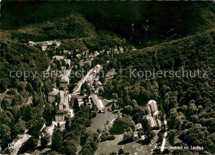 Schlangenbad Taunus Fliegeraufnahme