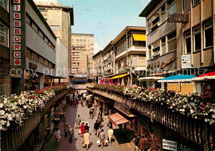 STUTTGART  CITY Schulstrasse Fussgaengerzone