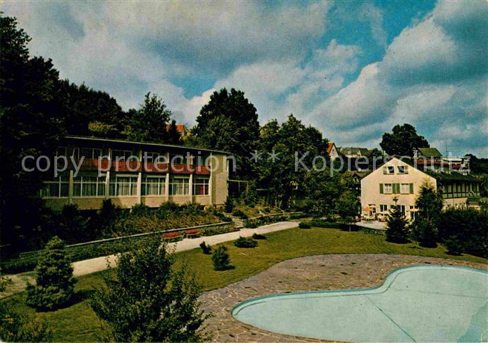 Emmershausen Emmershaeuser Muehle Schulungsheim Erholungsheim der IG Bau Steine