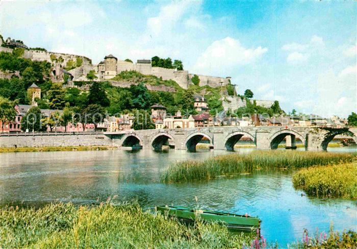 Namur sur Meuse Pont de Jambes et Citadelle