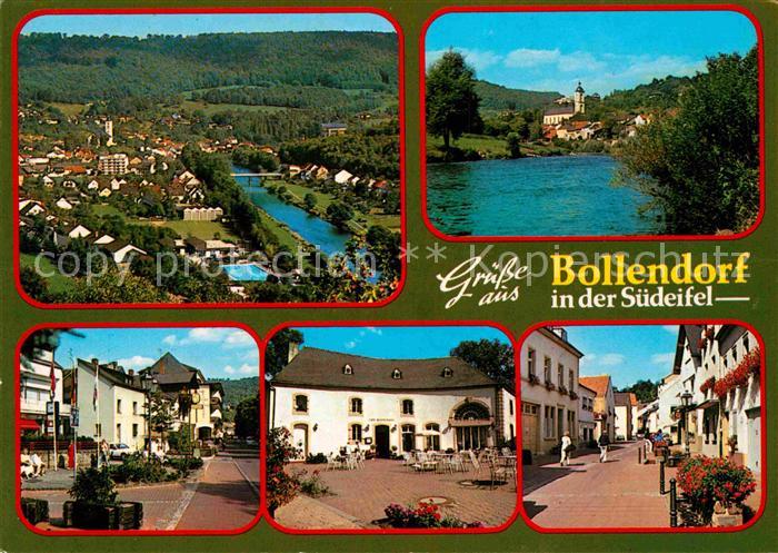 Bollendorf Suedeifel Panorama Luftkurort Deutsch Luxemburgischer Naturpark Ortsm
