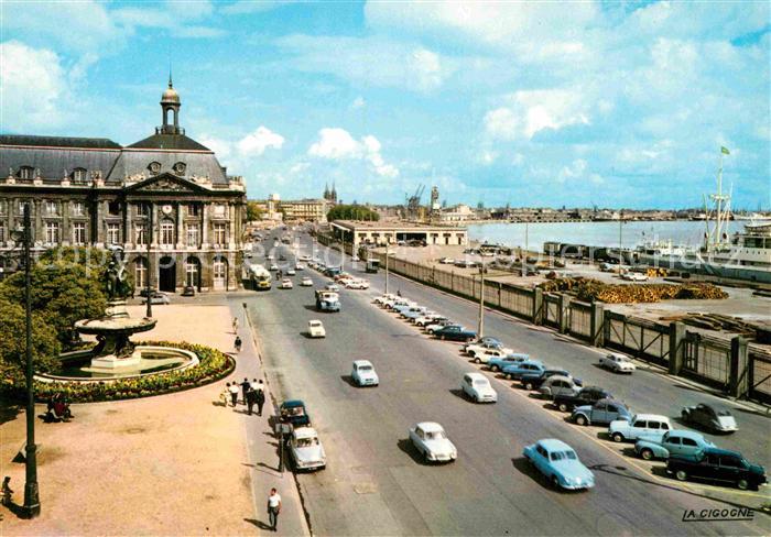 Bordeaux Place de la Bourse et les Quais