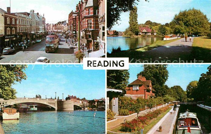 Reading Broad Street Promenade Thames at Caversham Sonning Lock
