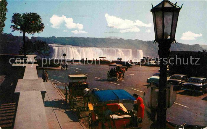 Niagara Falls Ontario American Falls from Oakes Garden Theatre