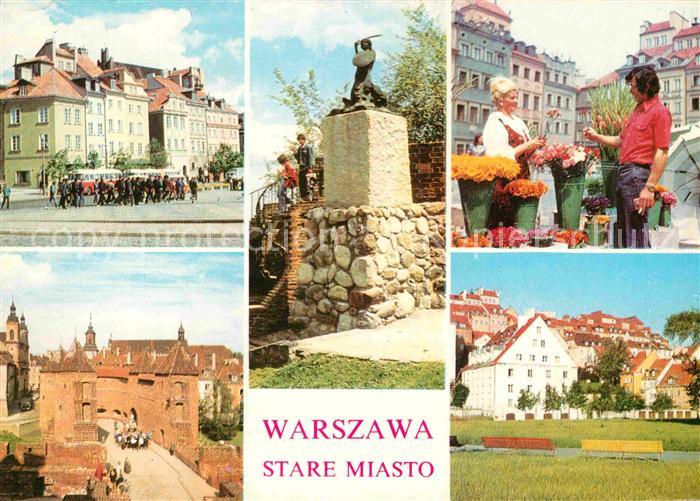 Warszawa Schlossplatz Denkmal Altstaedter Ring