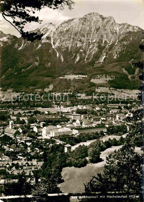 Bad Reichenhall Panorama Blick zum Hochstaufen Chiemgauer Alpen