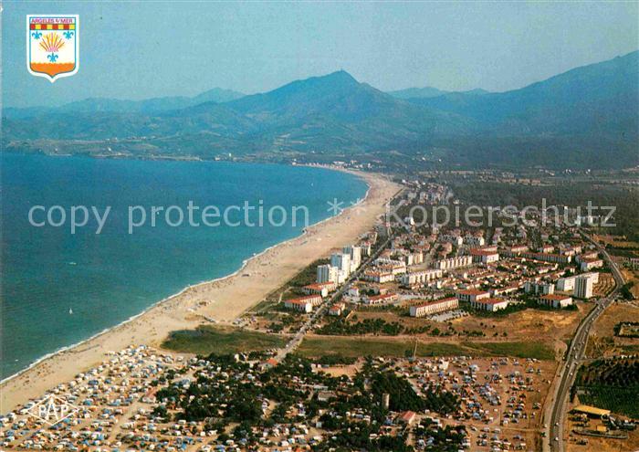 Argeles-sur-Mer Le Racou vue aerienne