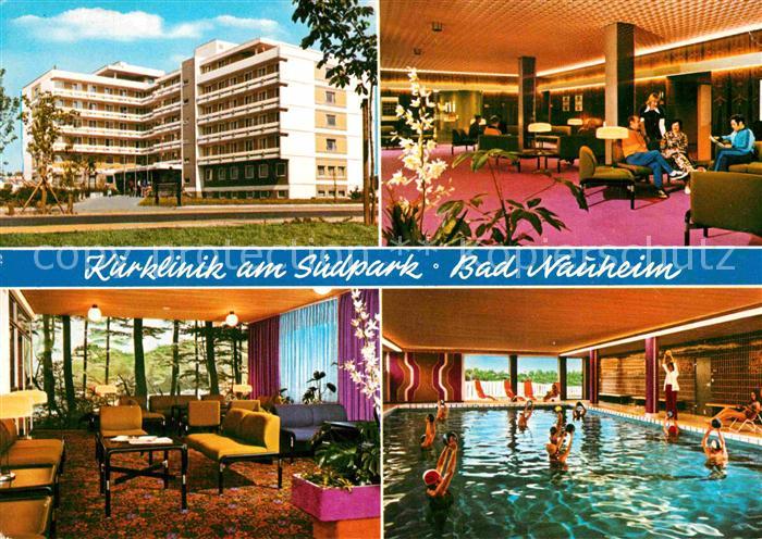 Bad Nauheim Kurklinik am Suedpark Aufenthaltsraum Hallenbad