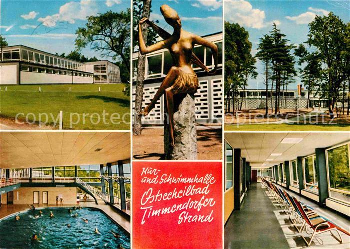 Timmendorfer Strand Kurhalle Schwimmhalle Ostseeheilbad Skulptur