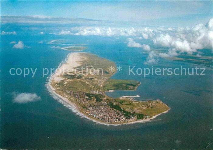 Norderney Nordseebad Luftaufnahme aus ca. 2000 m Hoehe