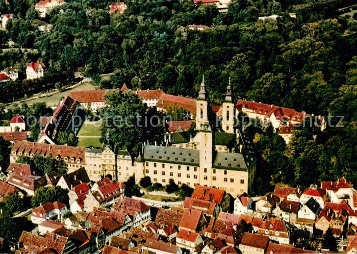 Bad Mergentheim Hoch und Deutschmeisterschloss Fliegeraufnahme