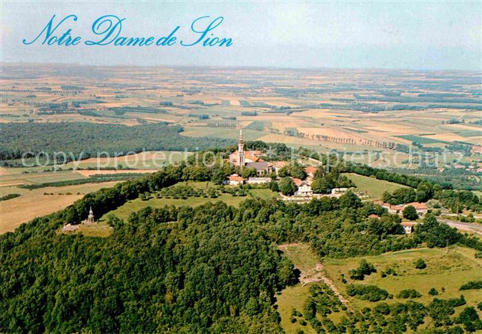 Vezelise Colline de Sion Notre Dame de Sion vue aerienne