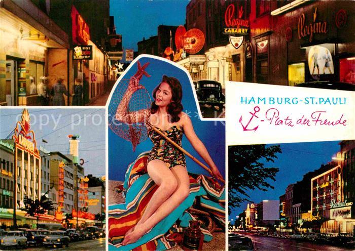 St Pauli Platz der Freude Nachtaufnahmen