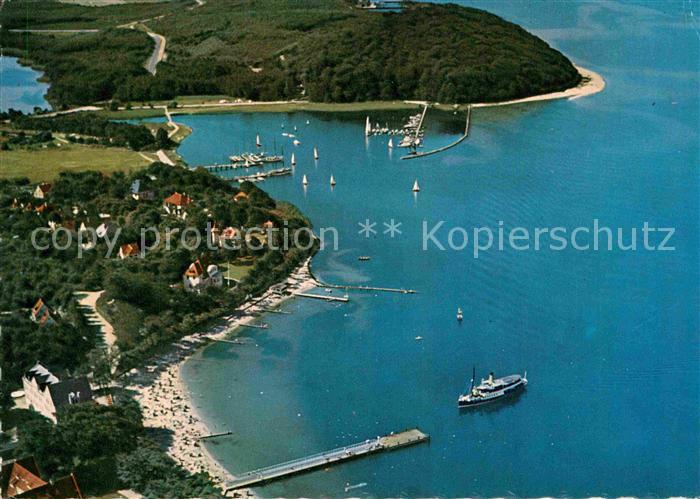 Gluecksburg Ostseebad Fliegeraufnahme