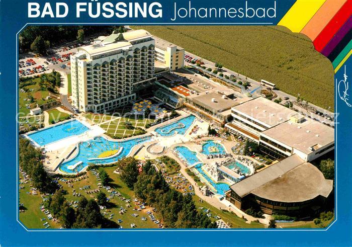 Bad Fuessing Johannesbad Thermal Mineral Heilquelle Fliegeraufnahme