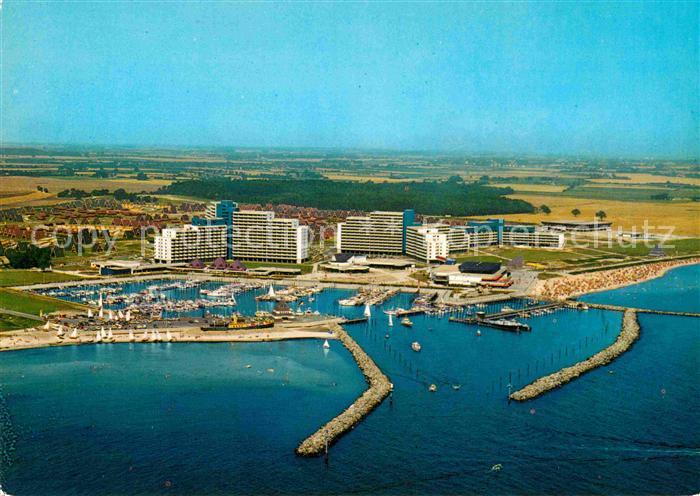 Damp Ferienpark damp 2000 Hafen Fliegeraufnahme