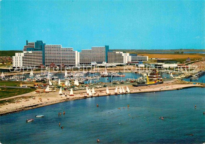 Damp Ferienpark damp 2000 Hafen Fliegeraufnahme