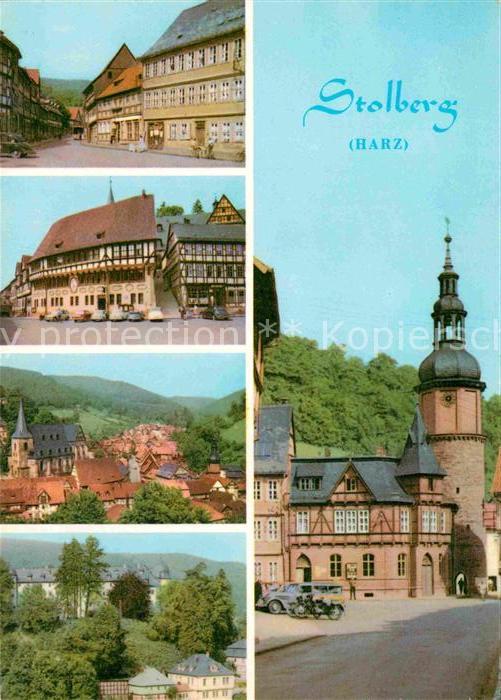 Stolberg Harz Teilansichten Kirche