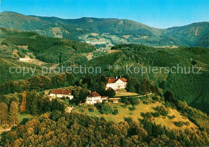 Obereggenen Schloss Buergeln Gedicht JP Hebel Fliegeraufnahme