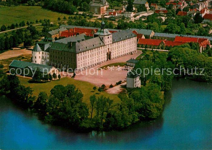 Schleswig Schlei Schloss Gottorf mit Burgsee Fliegeraufnahme