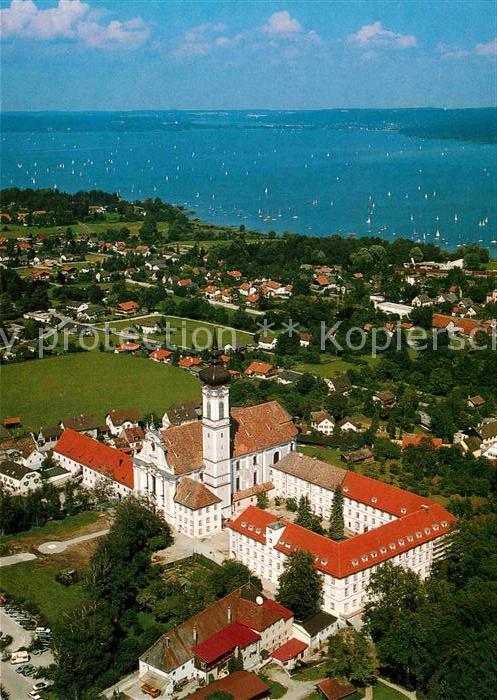 Diessen Ammersee Marienmuenster Fliegeraufnahme