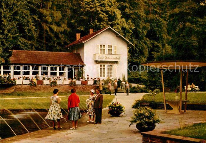 Bad Wildungen Cafe Helenental Kurpark