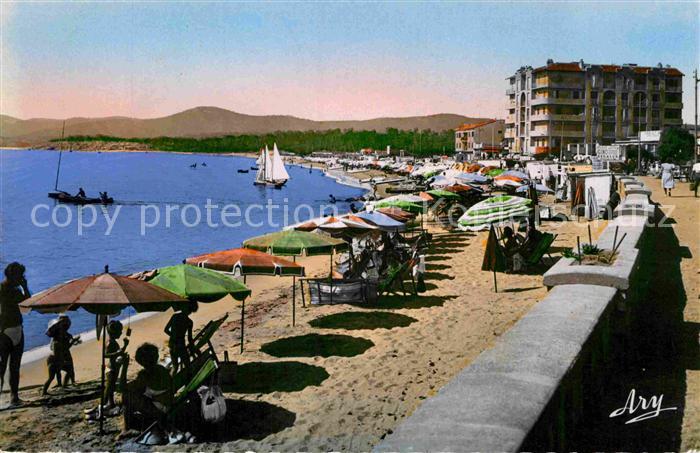 Le Lavandou Heure du Bain Plage