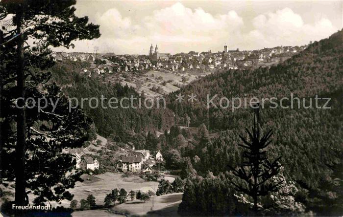 FREUDENSTADT BW Panorama Hoehenluftkurort im Schwarzwald
