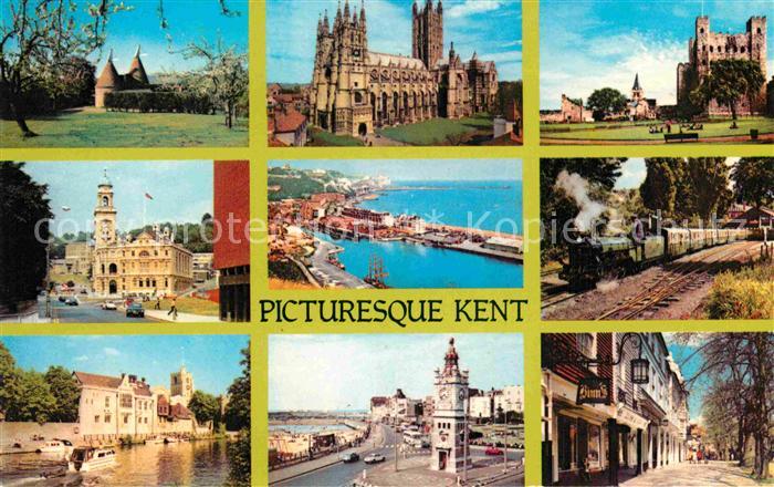 Kent Oast Houses Chatham Maidstone Caterbury Dover Margate Rochester Railway Tun