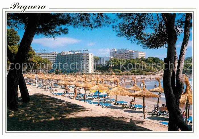 Paguera Mallorca Islas Baleares Panorama Strand Hotels Playa de Tora