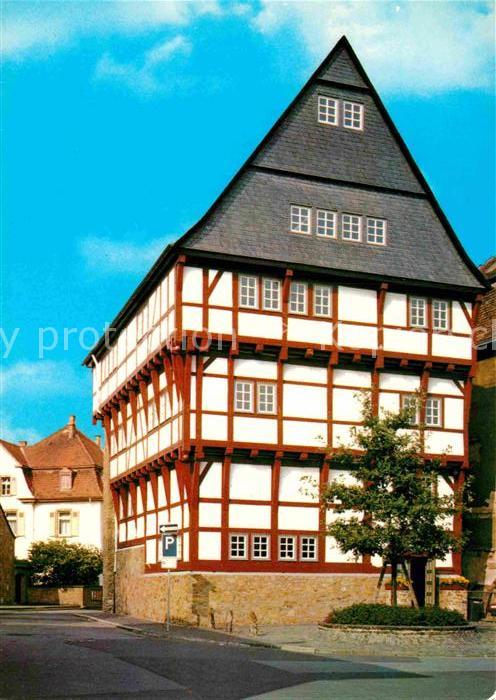 Giessen Lahn Burgmannenhaus Fachwerkhaus